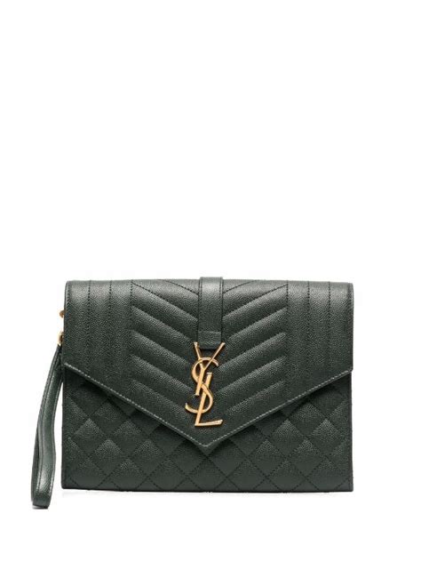 ysl kate clutch review|farfetch ysl clutch.